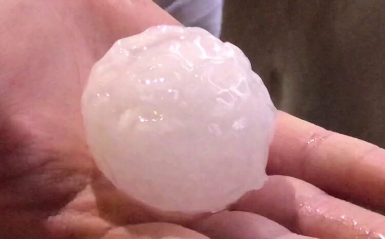  Largest hail storm in San Angelo, Texas since 1995